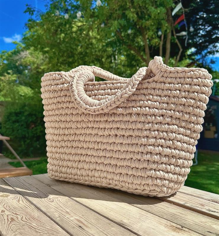 Spiaggia Desert Beige Tote Bag